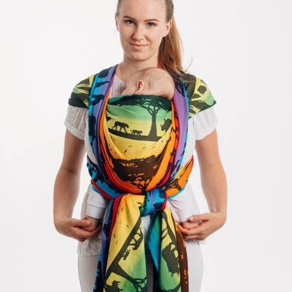 NWT Lenny Lamb Wrap Rainbow Safari Size 4 - Picture 2 of 3